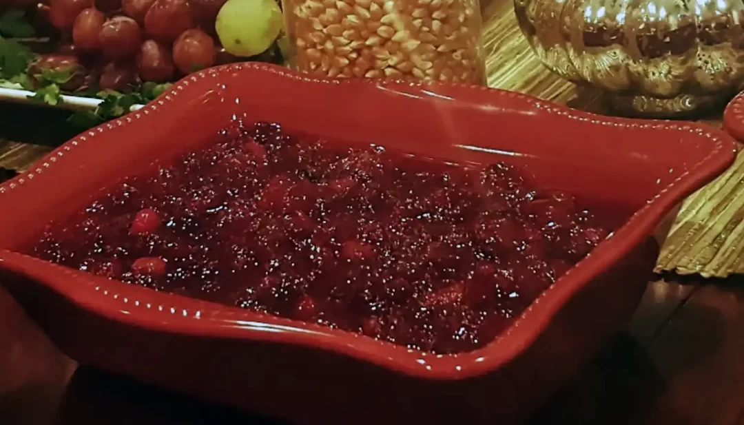 Easy Cranberry Sauce with Orange Marmalade